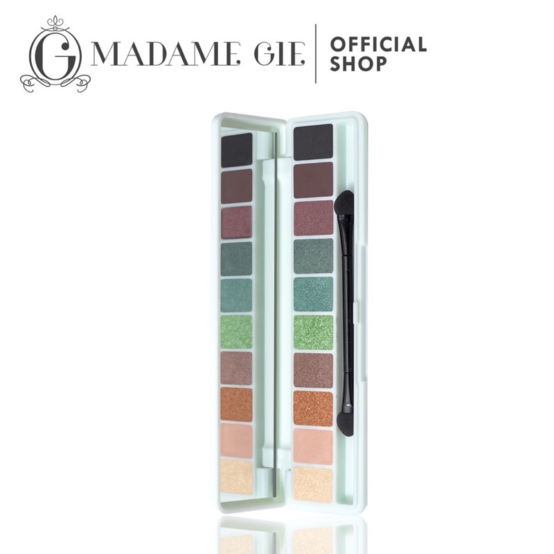 MADAME GIE Eyeshadow Moondust Temptation Indonesia / Primer BB Foundation Loose Powder Lipstick Blush On Eyeliner Eyebrow Mascara Lipstick Lip Matte Gloss Balm Kutek / Facial Wash Toner Essence Serum Sunscreen Moisturizer Cream Mask Masker / Lipill Paket