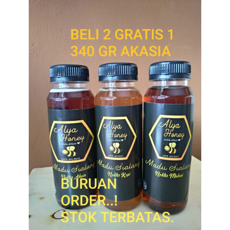 

MADU MURAH !!!MADU SIALANG ALYA HONEY 340 gr