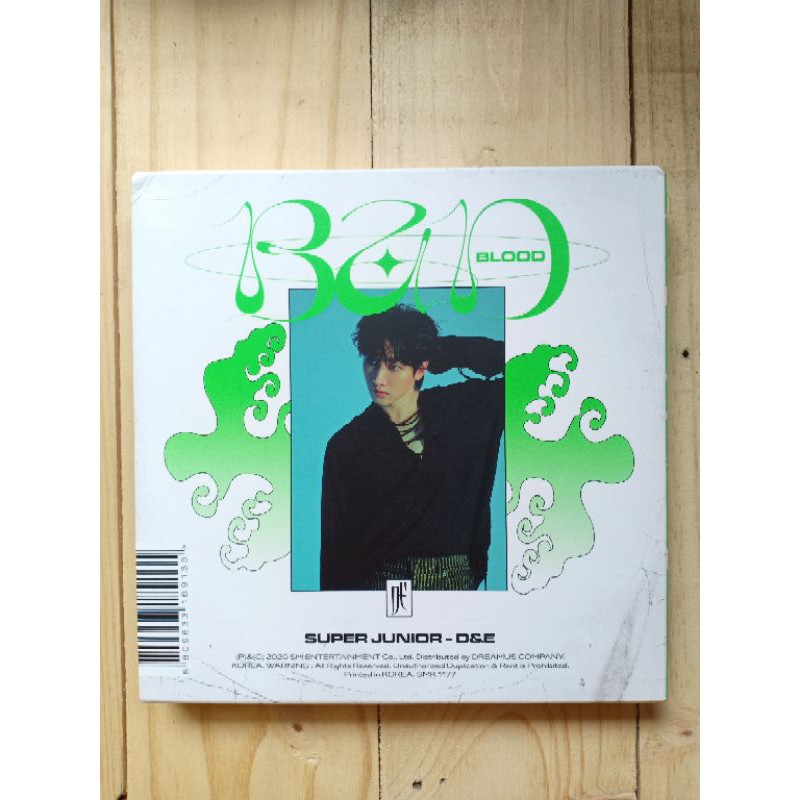 ALBUM SUPERJUNIOR D&E BAD BLOOD EUNHYUK COLD VERSION