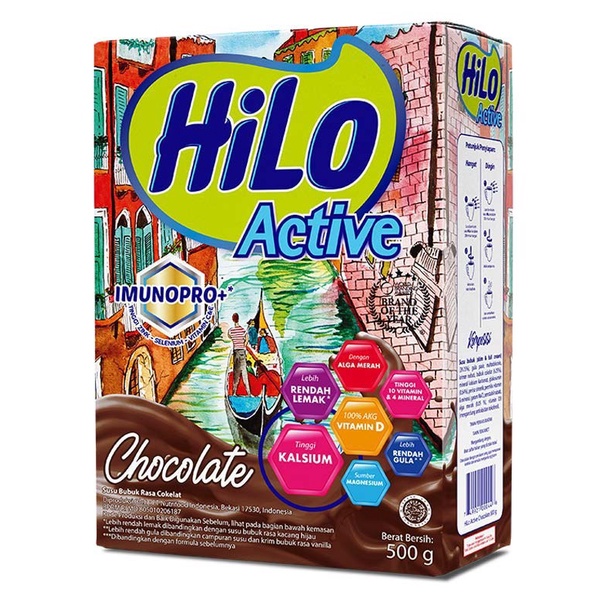 

HiLo Active Coklat 500 gr