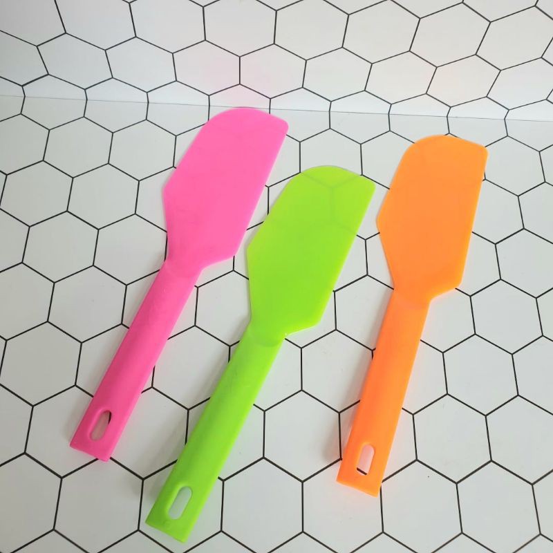 [ KH ] Polesan Tebal Sweet / Spatula Warna / Spatula Plastik Murah / Polesan Warna Murah