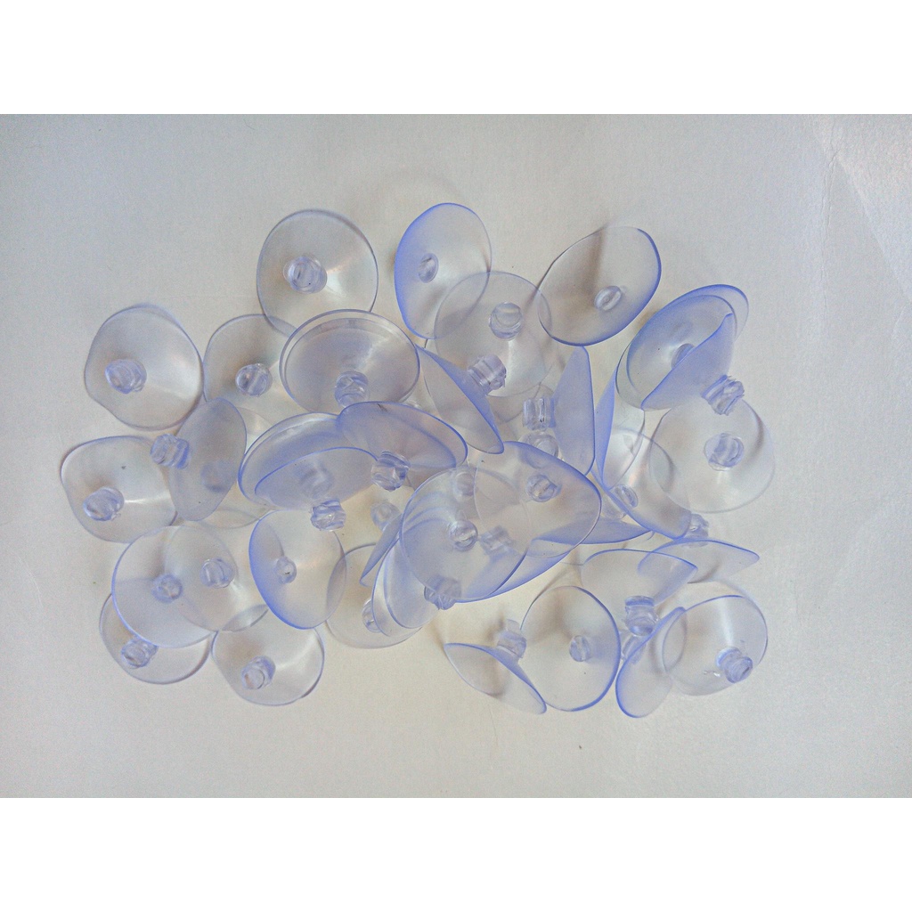 Tempelan kaca / Kop Kaca / Ceplokan Kaca, 10 pcs