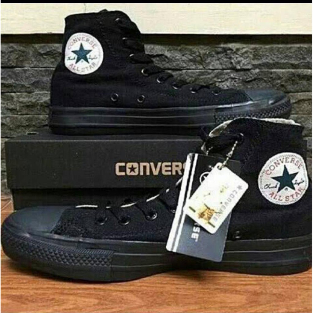 (BISA COD ) SEPATU PRIA CASUAL CONVERSE ALLSTAR BOOTS HIGH GRADE ORIGINAL IMPORT-6
