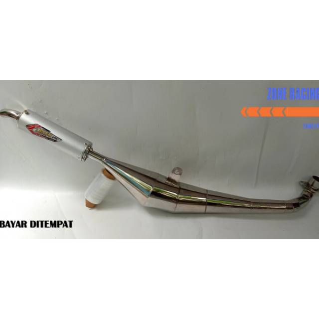 Knalpot Fiz R Creampie Croum | Knalpot Racing Creampie Fiz R Croum