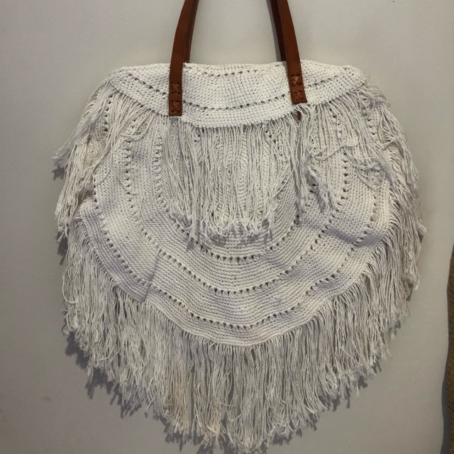 Tas rajut benang katun