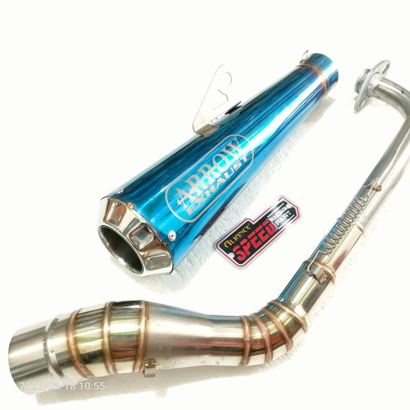 Knalpot Arrow Nmax Aerox SCOOPY PCX ADV GENIO MIO XRIDE BEAT VARIO
