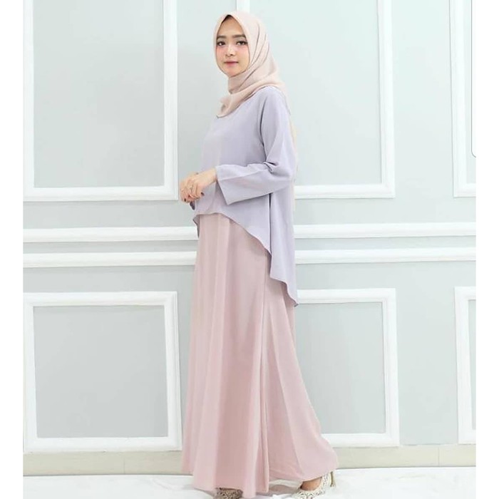 MADINA SYAR'I ORI INTANAKA GAMIS SET CADAR MURAH GAMIS SET NIQAB PROMO READY SIAP KIRIM I.37620975.1