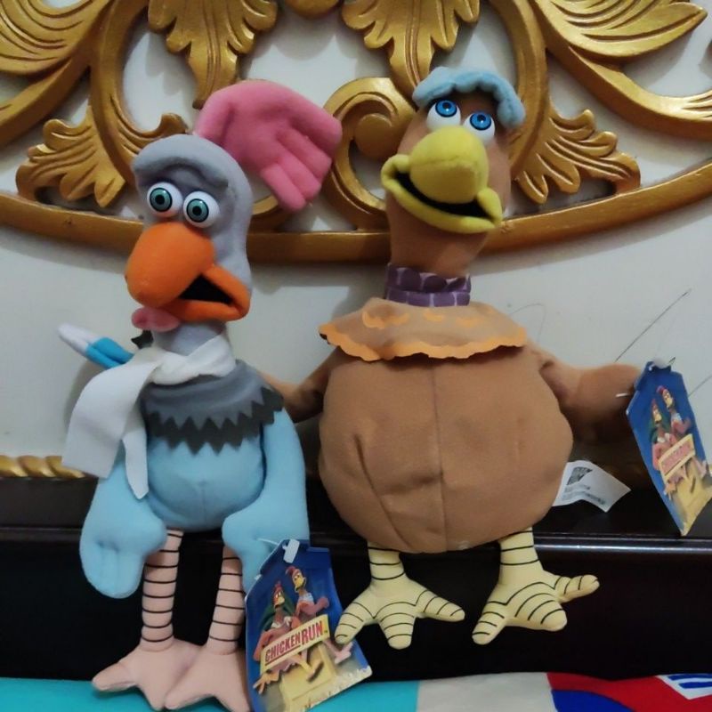 Boneka chicken run original dream works