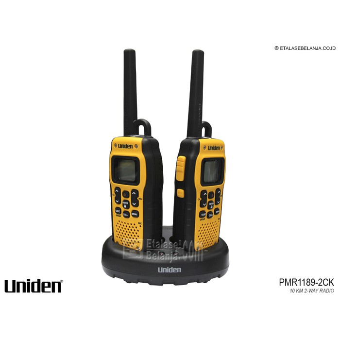 UNIDEN PMR1189-2CK - 10 KM WALKIE TALKIE