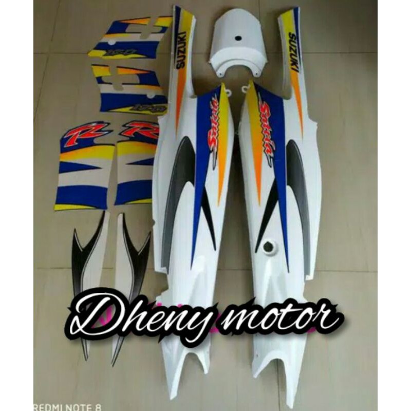 Body Belakang Satria Hiu Malaysia Putih