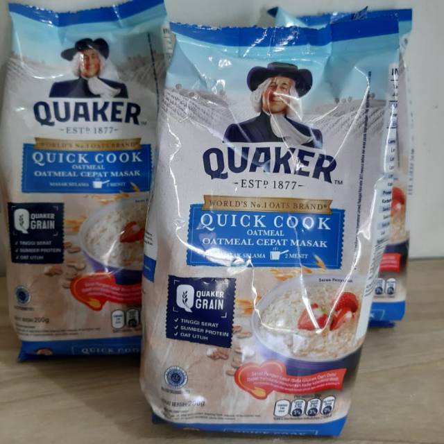 

OATMEAL-QUAKER-QUICK COOK 200GR