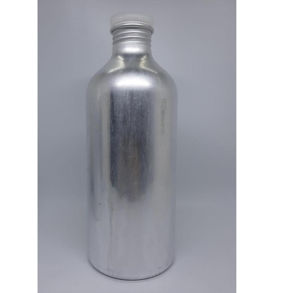 ✭ KALENG 500 ML SILVER. BOTOL ALUMUNIUM KOSONG BARU. BUAT BIBIT PARFUM. HARGA PERBIJI. ⅎ