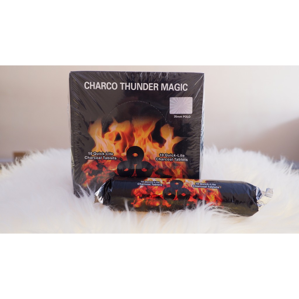 Charco Thunder Magic - Arang Magic - Arang untuk membakar Bukhur 35mm