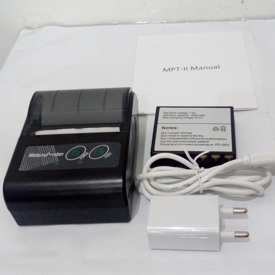 Mobile printer thermal bluetooth MPT-II
