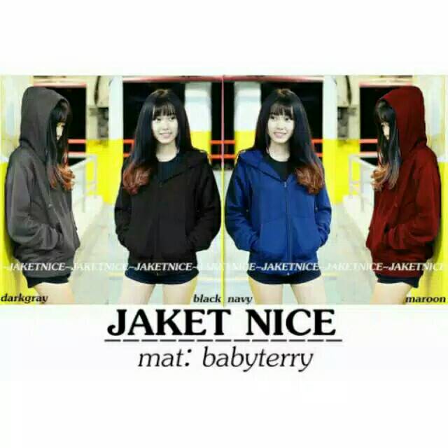 JAYA.Co Jaket Hoodie NICE