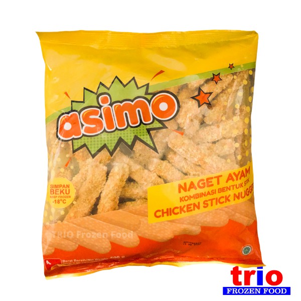 Asimo Naget Ayam Stik / Chicken Nugget Stick 500gr