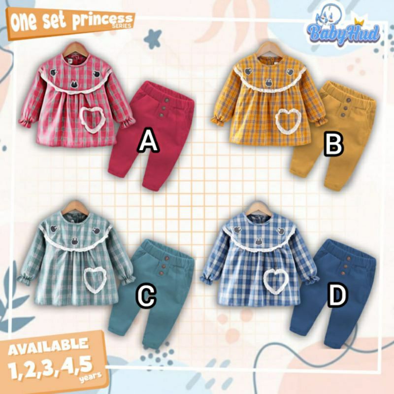 Setelan Baby Hud Princess