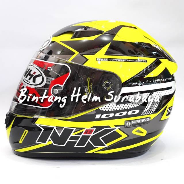 NHK GP1000 Star Yellow Fluo Black