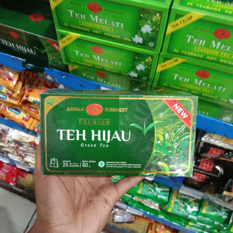 

Yummer l Teh Kepala Djenggot Green Tea Premium