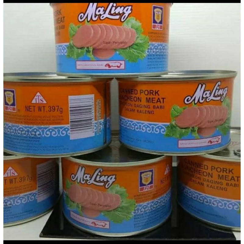 

Ham Maling TTS / Pork Luncheon Meat Uk Besar 397 Gram