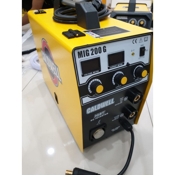 Caldwell MIG 200G Mesin las CO2 MIG 200 G trafo las CO 1phase 15kg 5kg