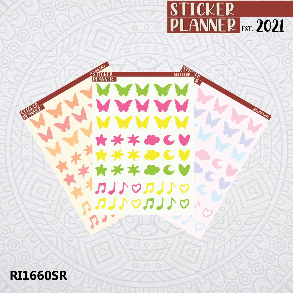 

Small Random Music Butterfly Deco Icon Pack Sticker Planner | Sticker Set, Bujo, Scrapbook, Jurnal, Aesthetic, Deco, Cute