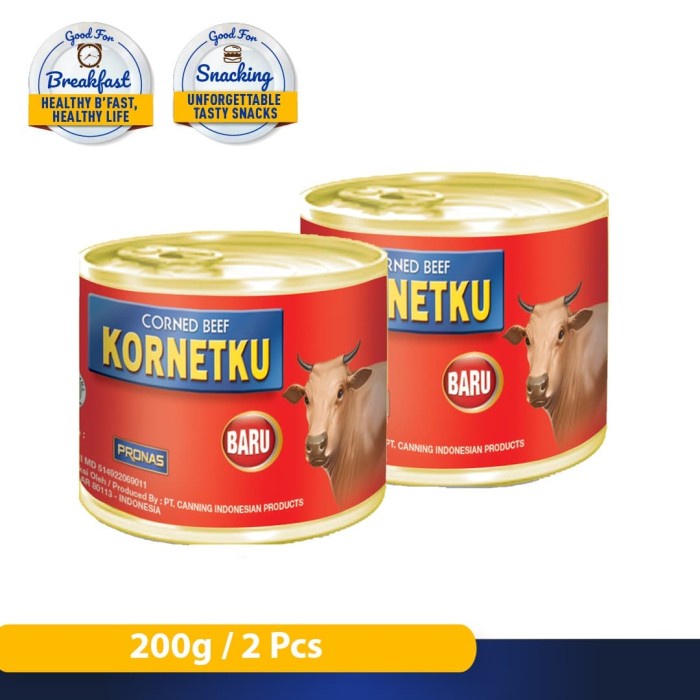 

Gg0Hh Kornetku Kornet Sapi 200 G Bundling 2 Pcs Ds0kk