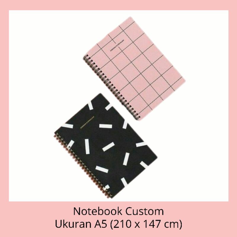 

Notebook Custom A5 buku agenda buku catatan