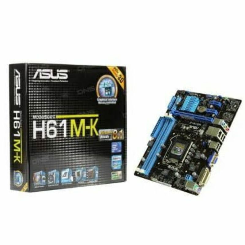 Mainboard Asus H61M-k  soket 1155