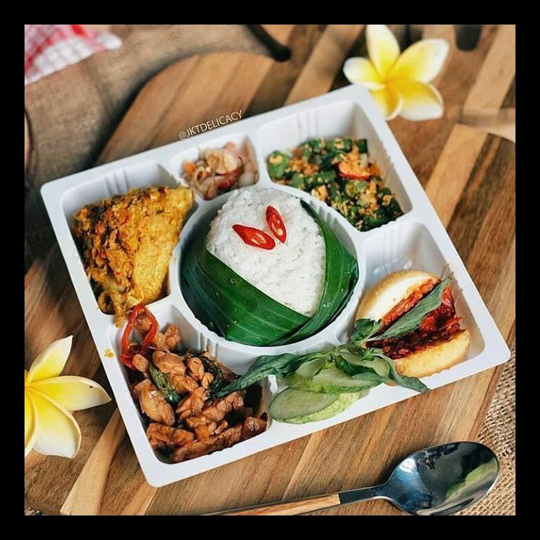 BOX TUMPENG MINI SEKAT/KOTAK NASI TUMPENG/MIKA TUMINI/MIKA BENTO BERKUALITAS
