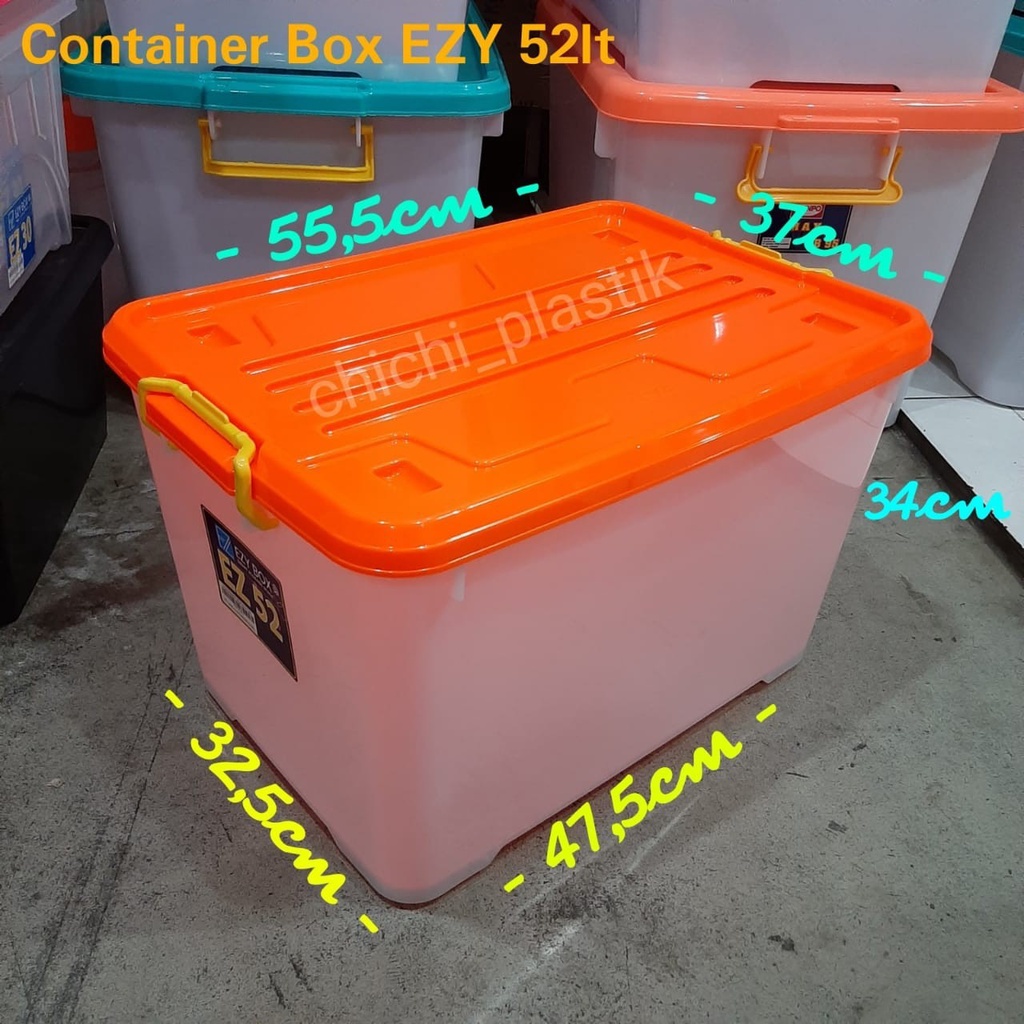 BOX CONTAINER BIGGY CB 52 / TEMPAT PENYIMPANAN BARANG SERBAGUNA BOX P