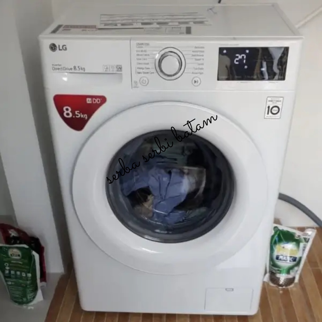 LG MESIN CUCI FRONT LOAD 8.5KG - FV1285S3WS BATAM