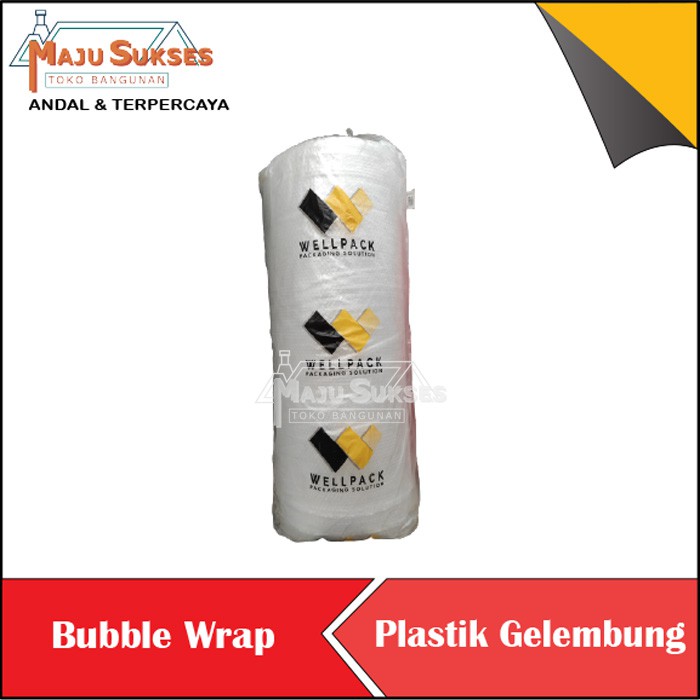 

BUBBLE WRAP PLASTIK PACKING 1,25M X 5METER TEBAL GELEMBUNG PENUH ELASTIK PREMIUM QUALITY