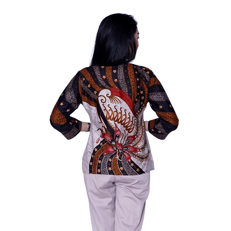 Batik Couple Cinderella Dress Batik Wanita Blouse Batik Wanita Atasan Batik - Hem / Kemeja Batik Pri