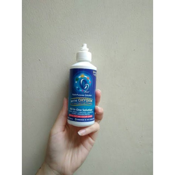 CAIRAN PEMBERSIH SOFTLENS AIR O2 160 ML