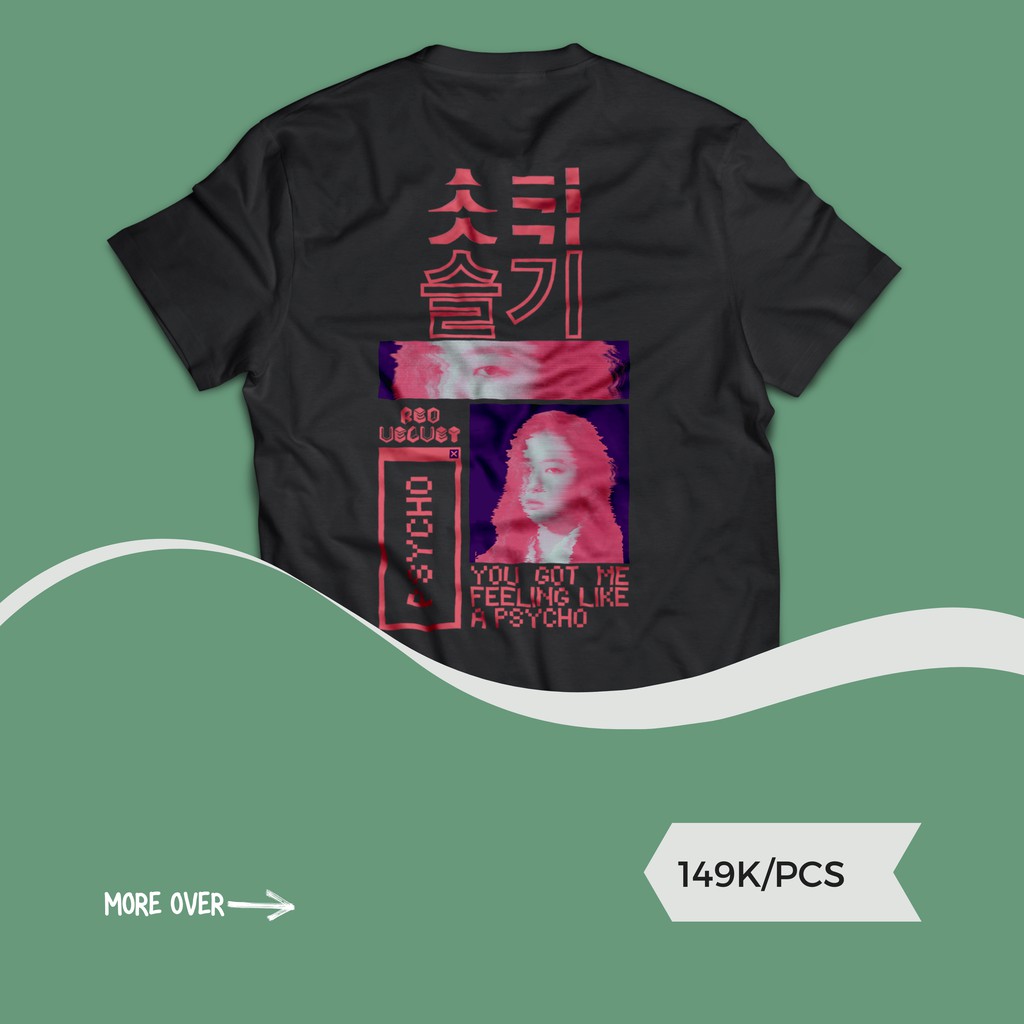 T-SHIRT KPOP RED VELVET 2 - Seulgi (front and back)