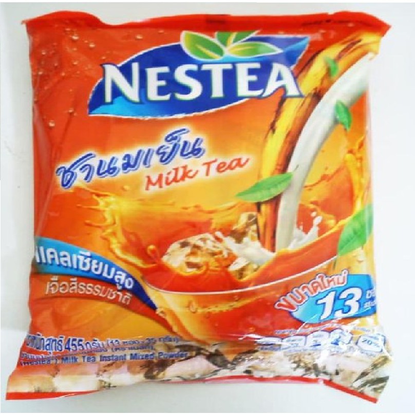 Nestle Nestea Thai Milk Tea 455 Gram ( Isi 13 ) Thailand