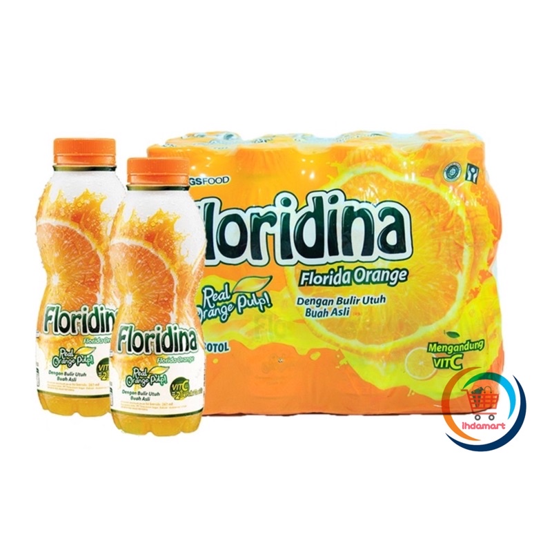 

Floridina Orange 1 Dus 350 ml Isi 12 pcs