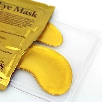 MASKER MATA GOLD EYE MASK CRYSTAL COLLAGEN  [SWEETSPACE]