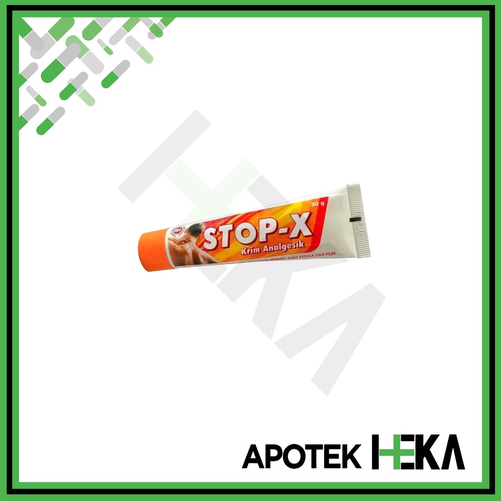 Stop-X Krim 30 g - Salep Analgesik Pereda Nyeri Pegal (SEMARANG)