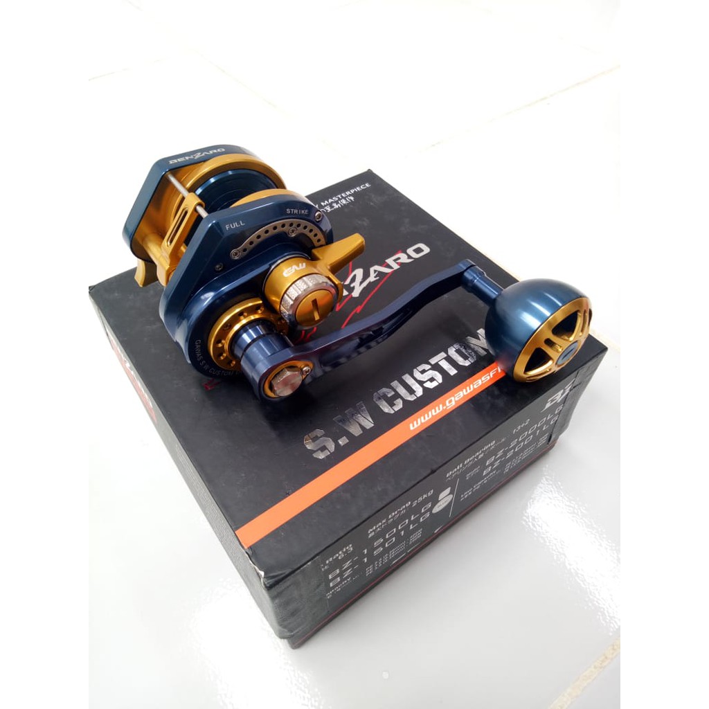Reel OH Gawas Benzaro SW Costum 1501LG