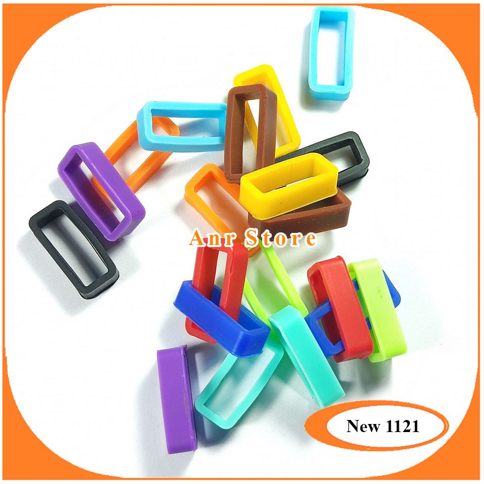 Ring Loop Karet Rubber 18 mm Warna Ikatan Tali Karet Jam Tangan 18 mm