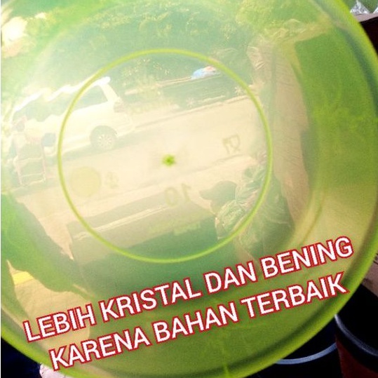 BASKOM PLASTIK KRISTAL UKURAN 10 TRISULA BASKOM PLASTIK MURAH KRISTAL