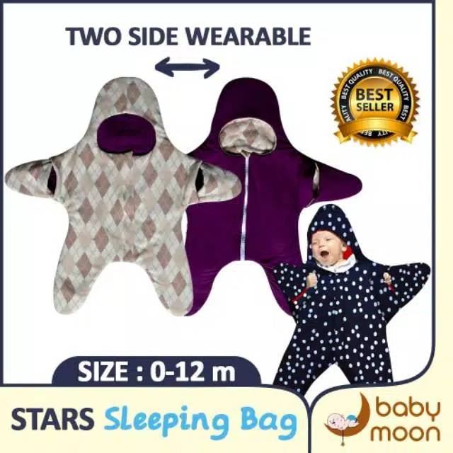 Star Sleeping Bag Babymoln sleeping Bag bintang Selimut bayi bolak balik Selimut bulu Star Sleeping Bag Babymoln sleeping Bag bintang Selimut bayi bolak balik Selimut bulu