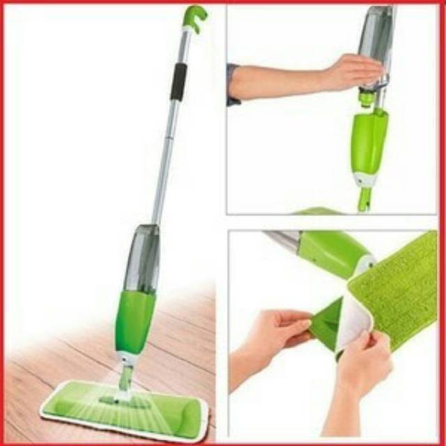 BOLDe ALAT PEL SUPER MOP Type M-777X+ MODERN WONDER MOP PEL PUTAR OTOMATIS SPRAY MOOP BERSIH PRAKTIS