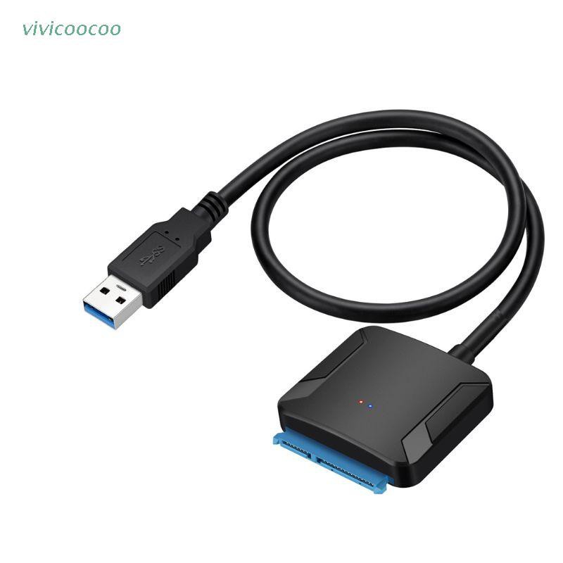 Vivi Kabel Adapter Converter Sata Ke Usb 3.0 Ke Sata 3 Untuk Hardisk Hdd Ssd 2.5 &quot;3.5&quot;