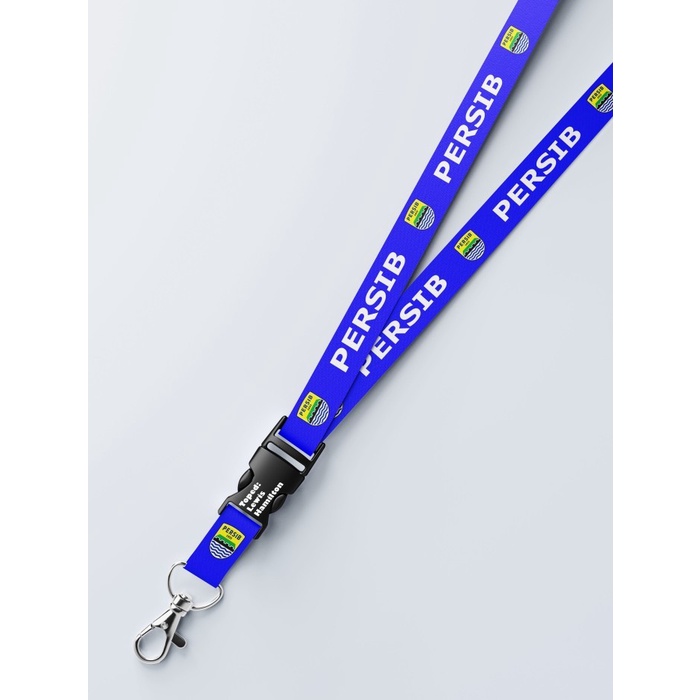 

Lanyard Logo Persib Bandung Dua Sisi Bisa Satuan Custom
