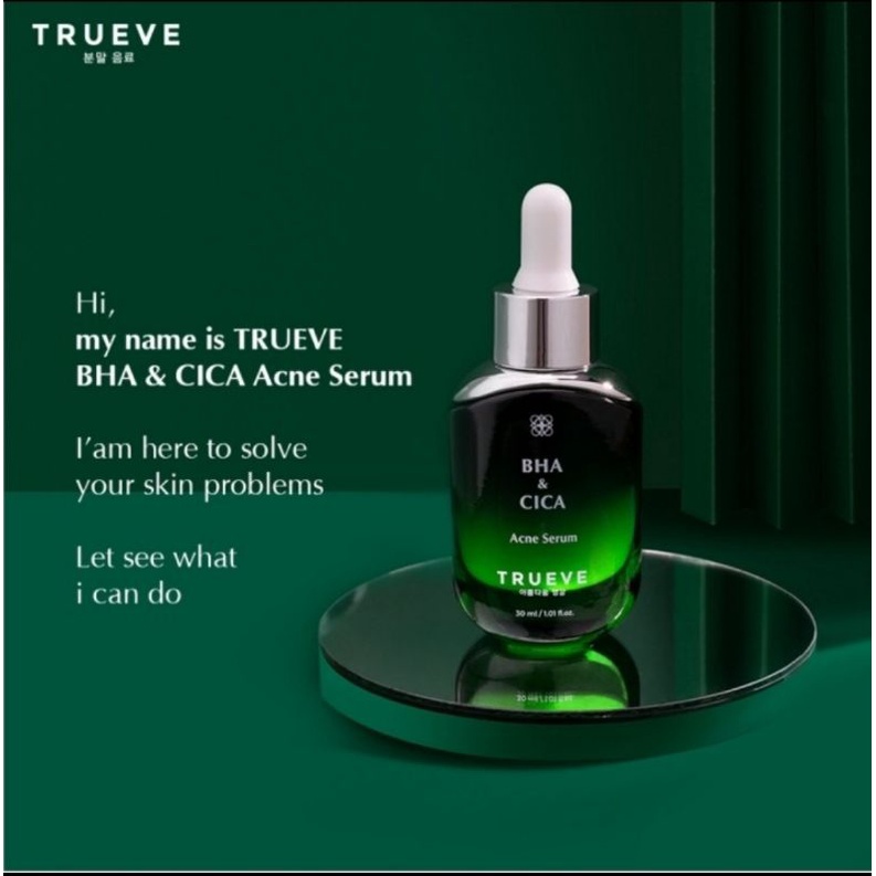 Trueve BHA &amp; CICA Acne Serum 30 ML ( Serum Wajah )