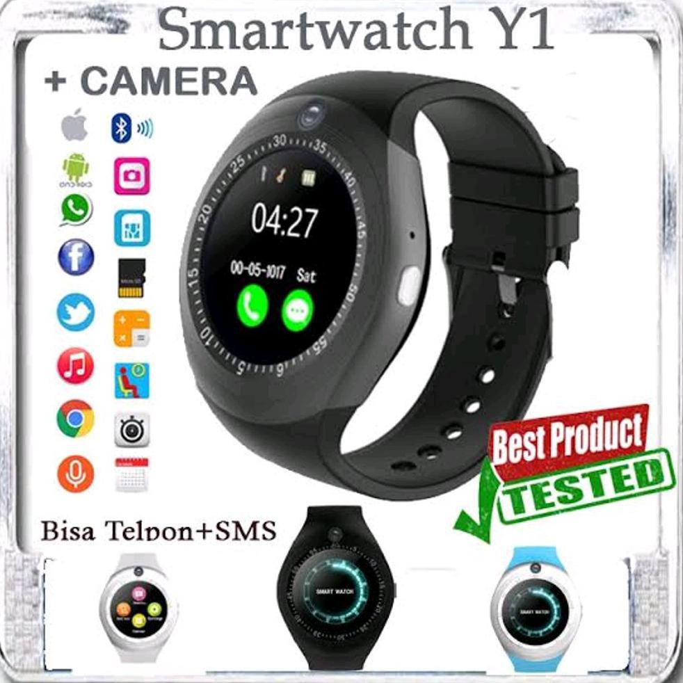 Jam Anak Smartwatch Y1S New Smartwatch Asus Samsung Sony Apple Nike Addidas U9 Q18 T8 Wearfit F1 A1