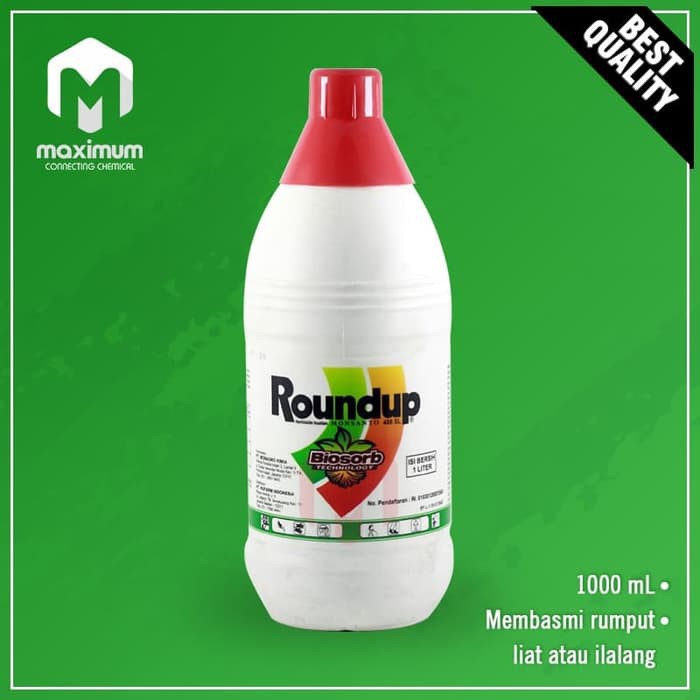 RoundUp 1 liter - Obat Pembasmi Rumput Round Up